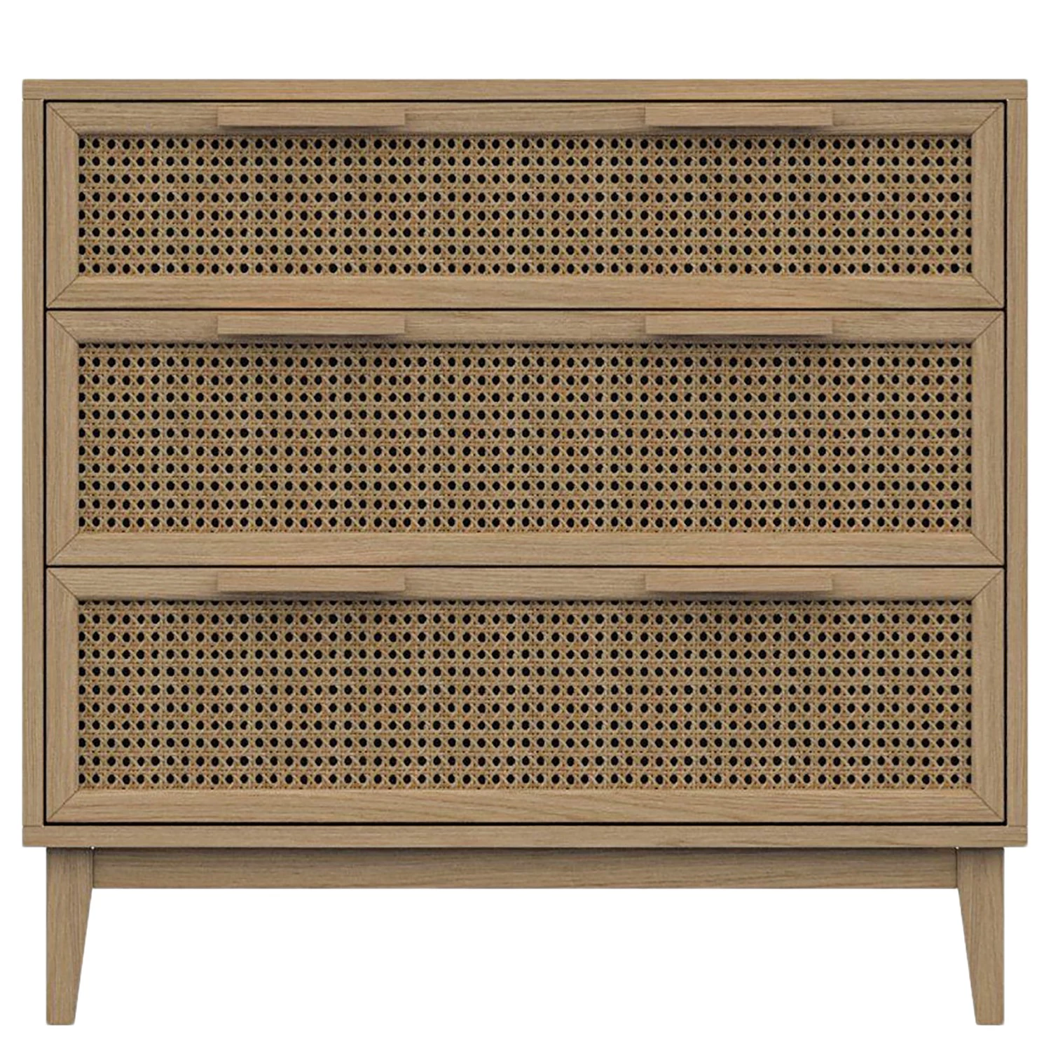 Studio Copenhagen Commode Canee I - Cannage / Placage en bois véritable - Chêne 3 Studio Copenhagen Commode Canee I - Cannage / Placage en bois véritable - Chêne – Image 2