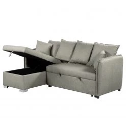 Loftscape Canapé d’angle Lillers - Tissu - Gris lumineux - Méridienne courte à gauche (vue de face) 16 Loftscape Canapé d’angle Lillers - Tissu - Gris lumineux - Méridienne courte à gauche (vue de face) -Meubles de salon Soldes 1000242710 210929 14122900066 DETAILS P000000001000242710