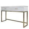 Red Living Console Varades - Blanc / Doré -Meubles de salon Soldes 1000242715 210121 07523300007 IMAGE P000000001000242715