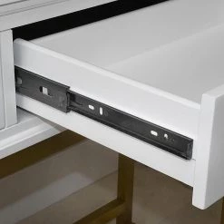 Red Living Console Varades - Blanc / Doré -Meubles de salon Soldes 1000242715 210121 07564400015 DETAILS P000000001000242715