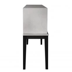 Red Living Commode Vaunac - Blanc / Argenté / Noir -Meubles de salon Soldes 1000242716 210121 07581600018 DETAILS P000000001000242716