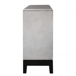 Red Living Commode Tilloloy - Blanc / Argenté / Noir -Meubles de salon Soldes 1000242718 210121 08071400039 DETAILS P000000001000242718