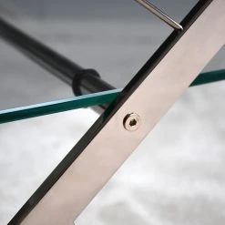 Loftscape Desserte Thoissey - Verre / Acier inoxydable chromé 11 Loftscape Desserte Thoissey - Verre / Acier inoxydable chromé -Meubles de salon Soldes 1000242723 210121 08203200067 DETAILS P000000001000242723