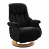 Modoform Fauteuil relax Grunewald II - Cuir véritable / Imitation cuir - Cuir Libi: Noir -Meubles de salon Soldes 1000242727 210222 15090400013 IMAGE P000000001000242727