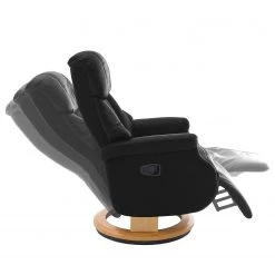 Modoform Fauteuil relax Grunewald II - Cuir véritable / Imitation cuir - Cuir Libi: Noir -Meubles de salon Soldes 1000242727 210222 15090500017 DETAILS P000000001000242727