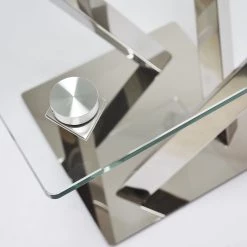 Loftscape Table basse Vareilles II - Verre / Acier inoxydable chromé 8 Loftscape Table basse Vareilles II - Verre / Acier inoxydable chromé -Meubles de salon Soldes 1000242735 210121 08254000086 DETAILS P000000001000242735