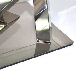 Loftscape Table basse Vareilles I - Verre / Acier inoxydable chromé -Meubles de salon Soldes 1000242736 210121 08255100090 DETAILS P000000001000242736