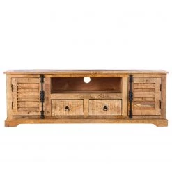 Wolf-Möbel Meuble TV Senille - Manguier massif -Meubles de salon Soldes 1000243198 220107 084246000034 DETAILS P000000001000243198