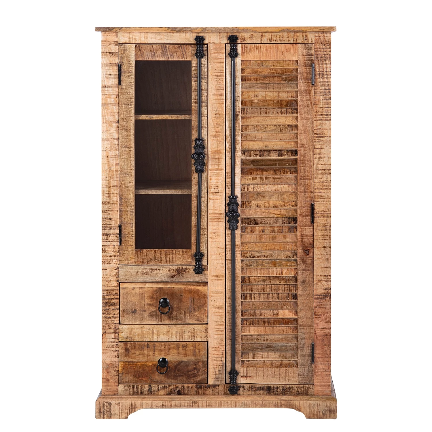 Wolf-Möbel Buffet haut Senille - Manguier massif 7 Wolf-Möbel Buffet haut Senille - Manguier massif – Image 5