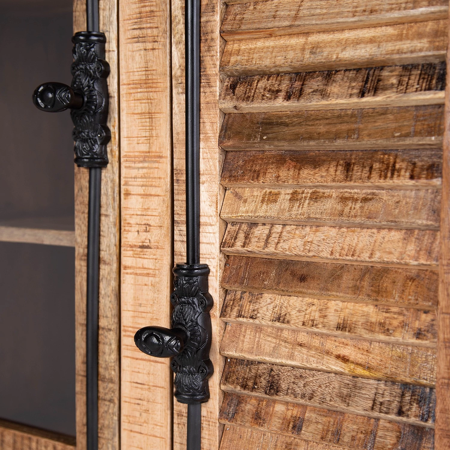 Wolf-Möbel Buffet haut Senille - Manguier massif 12 Wolf-Möbel Buffet haut Senille - Manguier massif – Image 10