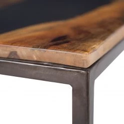 Wolf-Möbel Bout de canapé Tarnac - Résine / Métal - Gris 20 Wolf-Möbel Bout de canapé Tarnac - Résine / Métal - Gris -Meubles de salon Soldes 1000243202 220310 032 DETAILS P000000001000243202