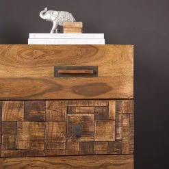 Wolf-Möbel Commode Bazac - Acacia massif - Acacia / Gris foncé 20 Wolf-Möbel Commode Bazac - Acacia massif - Acacia / Gris foncé -Meubles de salon Soldes 1000243203 220311 030 DETAILS P000000001000243203