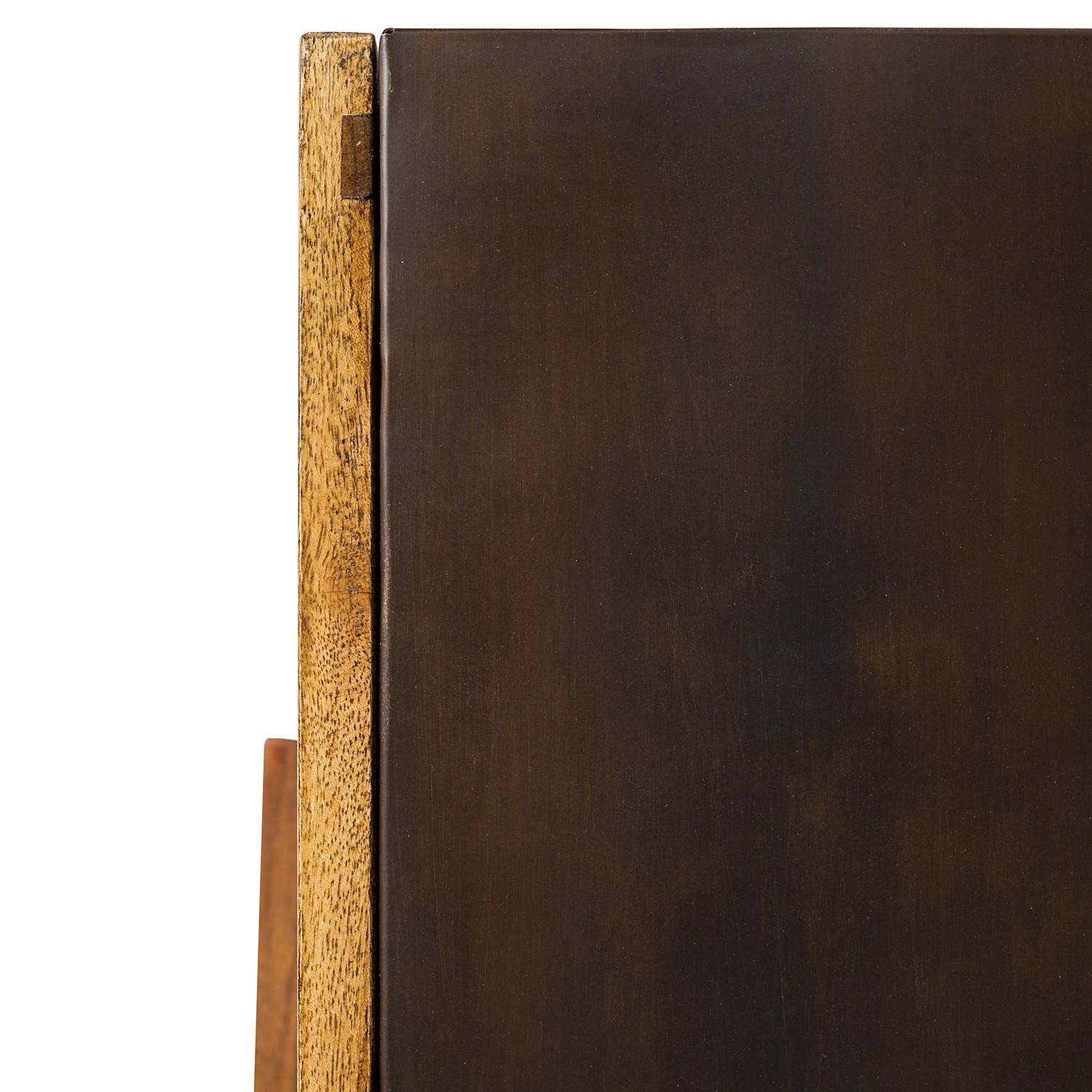 Wolf-Möbel Commode Bazac - Acacia massif - Acacia / Gris foncé 12 Wolf-Möbel Commode Bazac - Acacia massif - Acacia / Gris foncé – Image 10