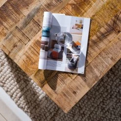 Wolf-Möbel Table basse Senille - Manguier massif -Meubles de salon Soldes 1000243205 220314 030 DETAILS P000000001000243205