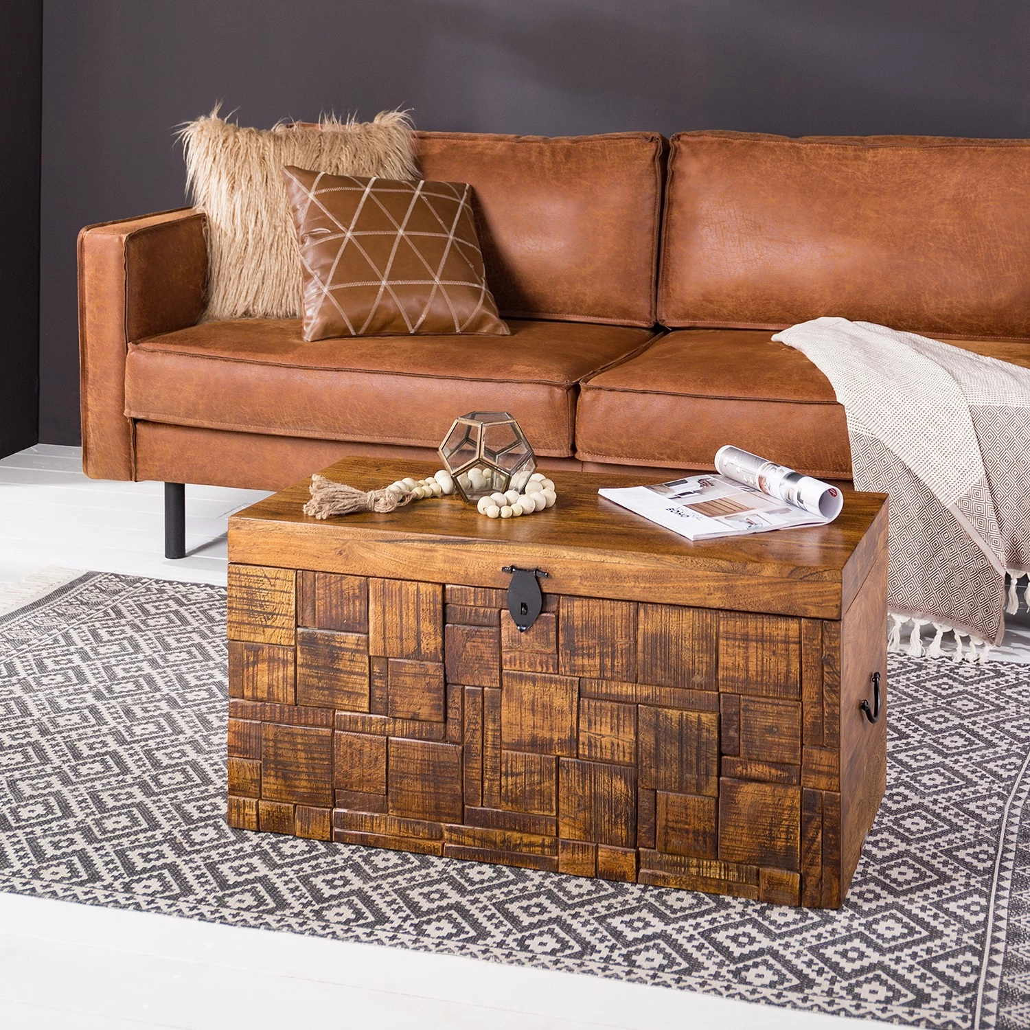 Wolf-Möbel Table basse Bazac - Acacia massif 5 Wolf-Möbel Table basse Bazac - Acacia massif – Image 3