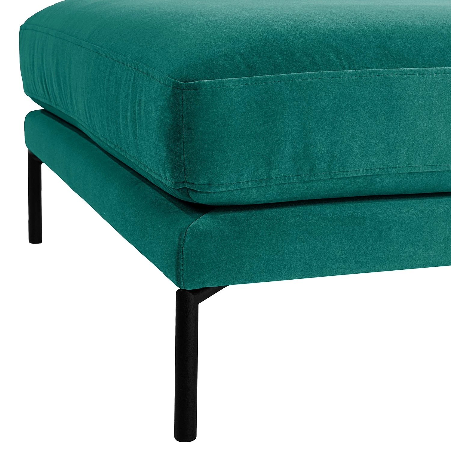 Fredriks Repose-pieds Grossa - Velours - Velours Vaia: Vert vieilli 6 Fredriks Repose-pieds Grossa - Velours - Velours Vaia: Vert vieilli – Image 4