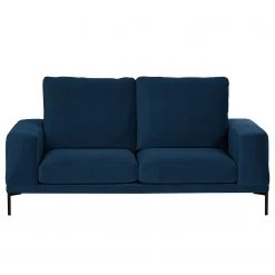 Fredriks Canapé Grossa (2,5 places) - Velours - Velours Vaia: Bleu foncé -Meubles de salon Soldes 1000243235 210330 18213600229 DETAILS P000000001000243235