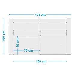 Fredriks Canapé Garlin (2,5 places) - Tissu - Tissu Sogol: Vert 19 Fredriks Canapé Garlin (2,5 places) - Tissu - Tissu Sogol: Vert -Meubles de salon Soldes 1000243257 210330 18214700429 SKETCH DETAILS P000000001000243257 sketch