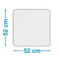 Fredriks Repose-pieds Farnay - Tissu - Tissu Sogol: Gris foncé -Meubles de salon Soldes 1000243265 210330 18215100496 SKETCH DETAILS P000000001000243265 sketch