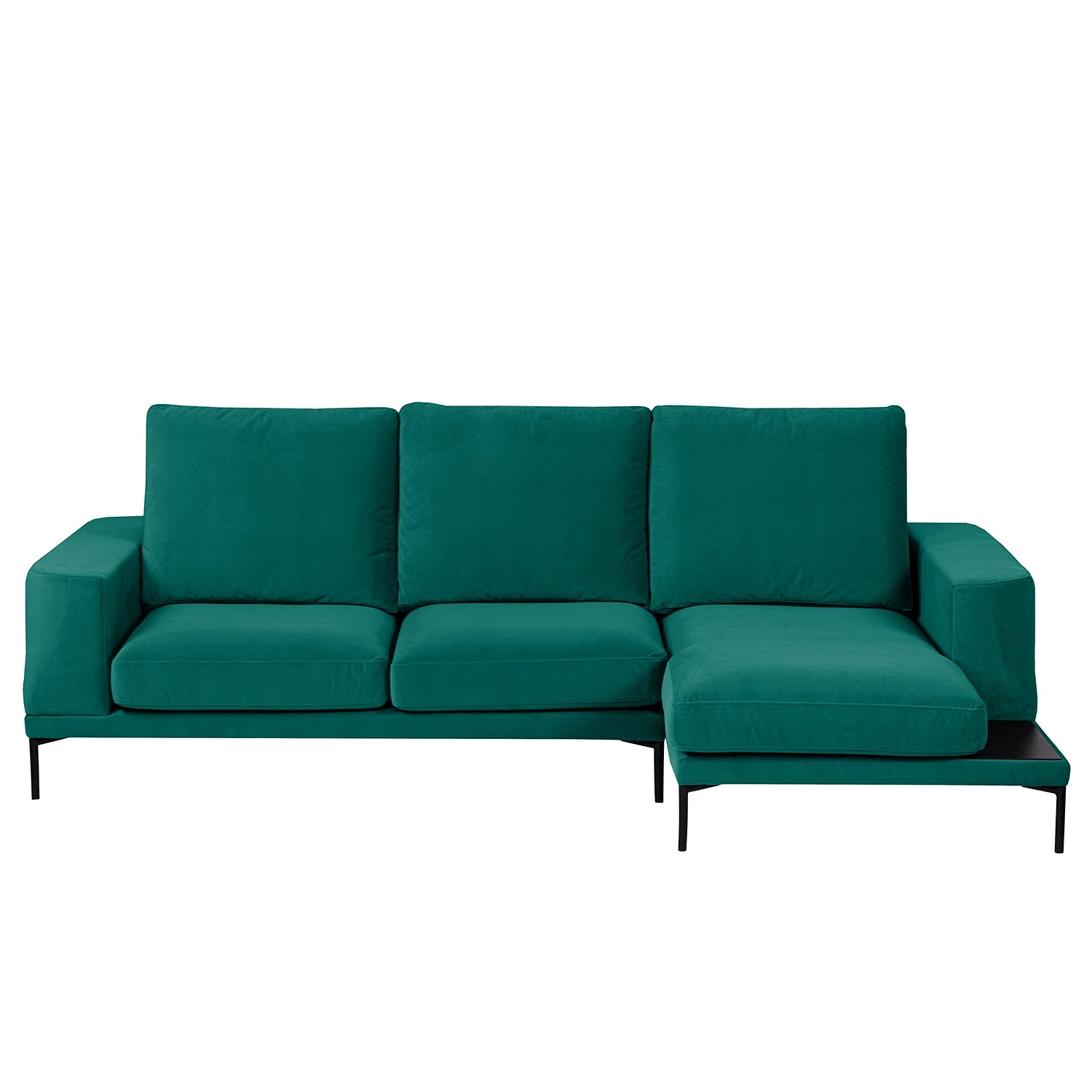 Fredriks Canapé d’angle Grossa - Velours - Velours Vaia: Vert vieilli - Méridienne courte à droite (vue de face) 9 Fredriks Canapé d’angle Grossa - Velours - Velours Vaia: Vert vieilli - Méridienne courte à droite (vue de face) – Image 7