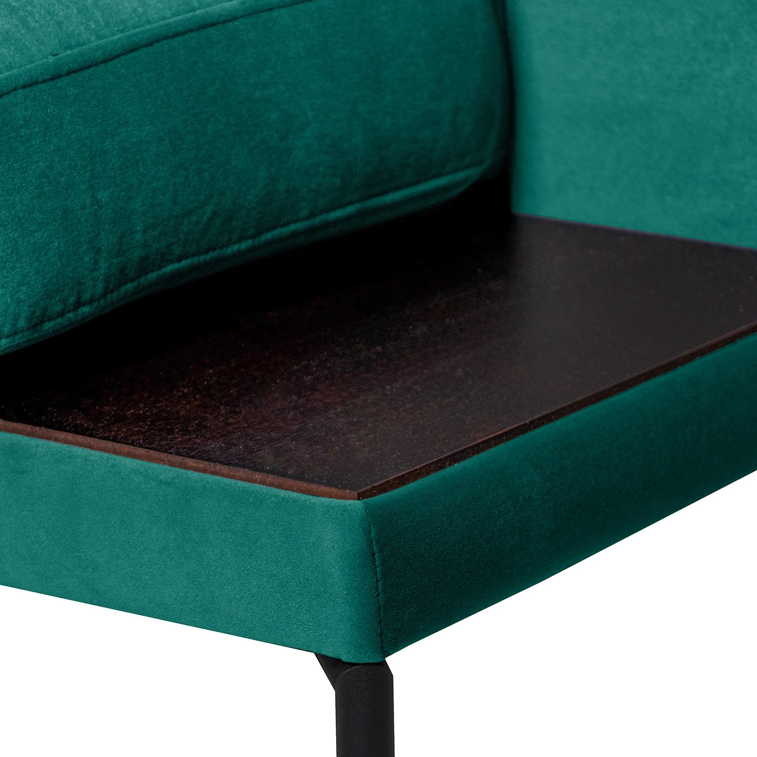 Fredriks Canapé d’angle Grossa - Velours - Velours Vaia: Vert vieilli - Méridienne courte à droite (vue de face) 11 Fredriks Canapé d’angle Grossa - Velours - Velours Vaia: Vert vieilli - Méridienne courte à droite (vue de face) – Image 9