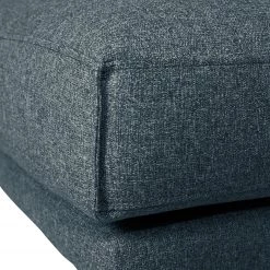 Fredriks Canapé panoramique Garlin - Tissu - Tissu Sogol: Bleu foncé - Méridienne courte à gauche / longue à droite (vue de face) -Meubles de salon Soldes 1000243342 210330 18225901475 DETAILS P000000001000243342