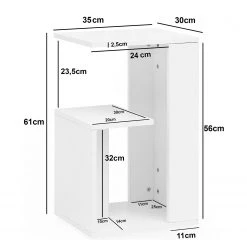 Loftscape Bout de canapé Vernusse - Blanc -Meubles de salon Soldes 1000244870 210202 14553400142 SKETCH DETAILS P000000001000244870 sketch