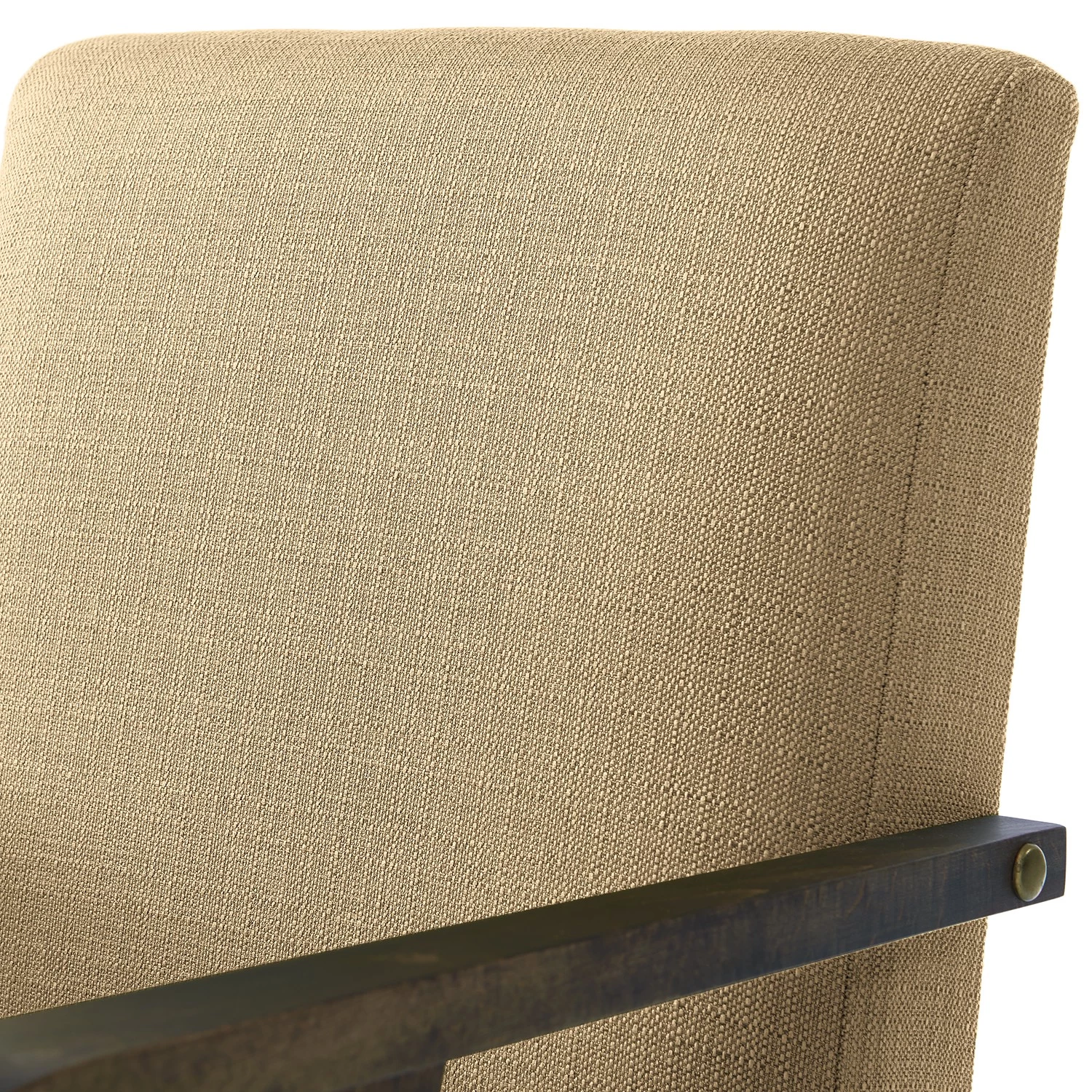 Studio Copenhagen Fauteuil Monklet - Tissu - Tissu Ekta: Cappuccino - Hêtre foncé 6 Studio Copenhagen Fauteuil Monklet - Tissu - Tissu Ekta: Cappuccino - Hêtre foncé – Image 4