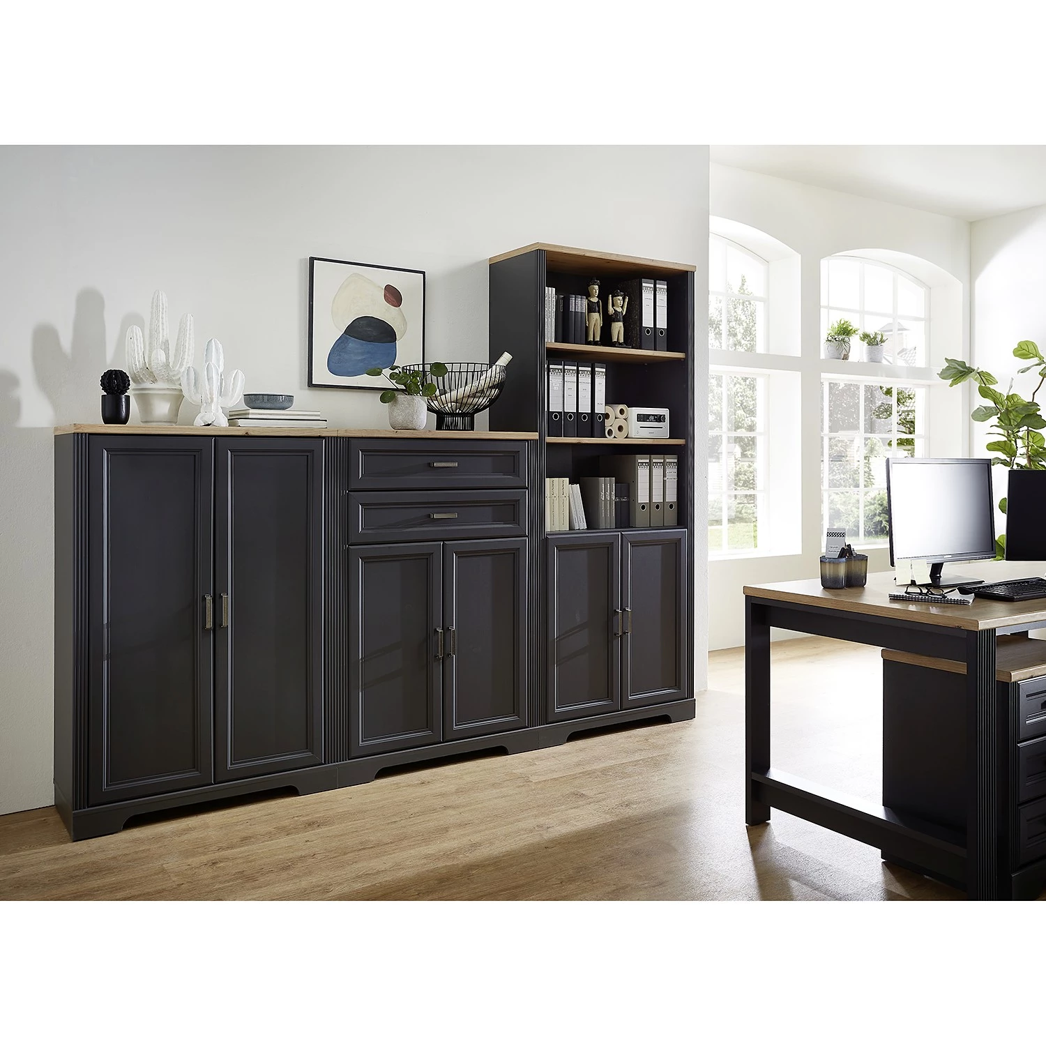 Ridgevalley Étagères Jasmund I - Graphite 4 Ridgevalley Étagères Jasmund I - Graphite – Image 2