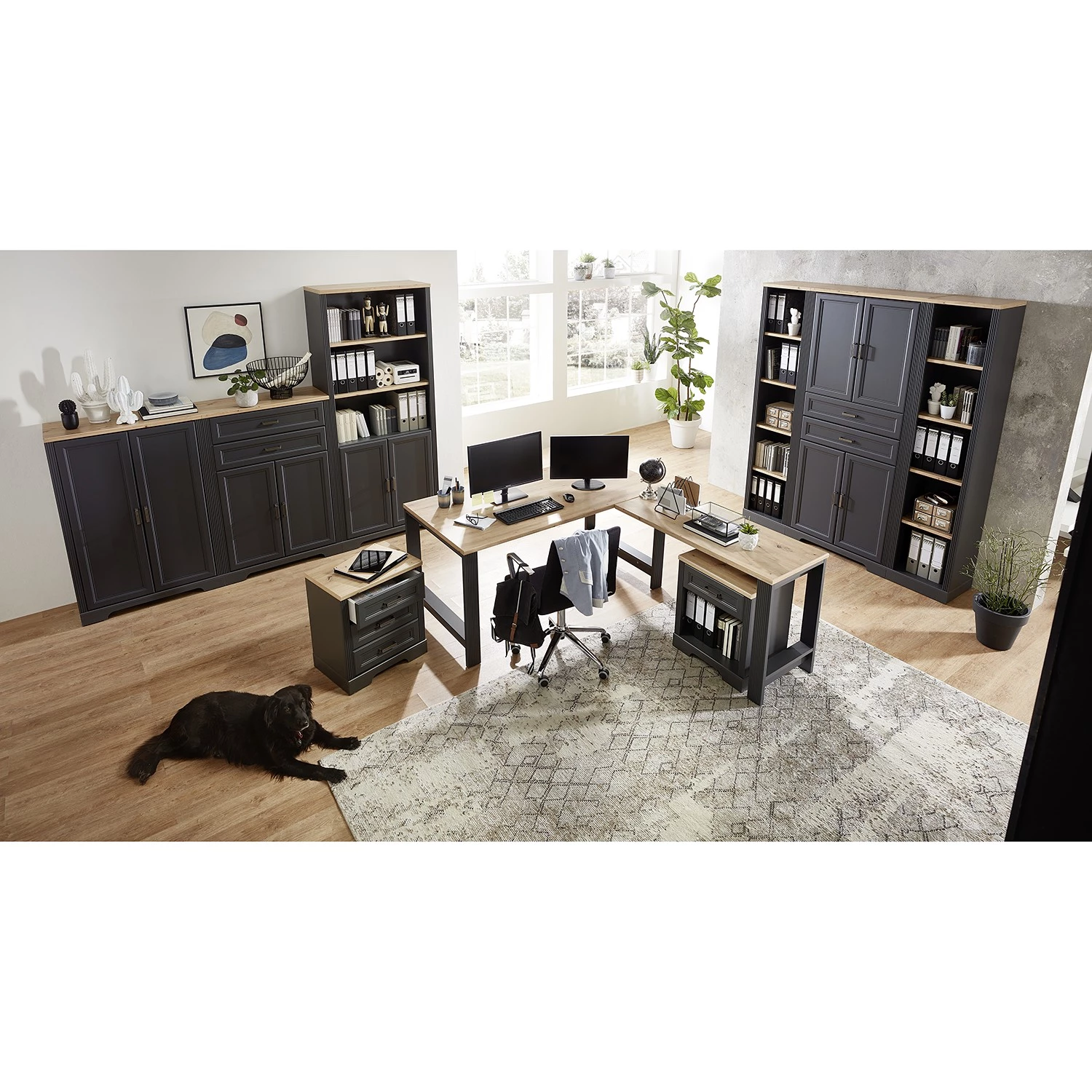 Ridgevalley Étagères Jasmund I - Graphite 5 Ridgevalley Étagères Jasmund I - Graphite – Image 3