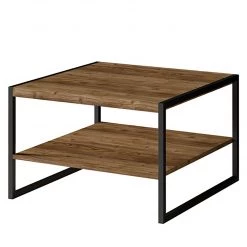 Red Living Table basse Turriers - Imitation épicéa / Noir mat