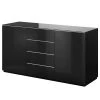 Loftscape Buffet Habas II - Verre - Noir -Meubles de salon Soldes 1000245416 210217 13053000064 IMAGE P000000001000245416