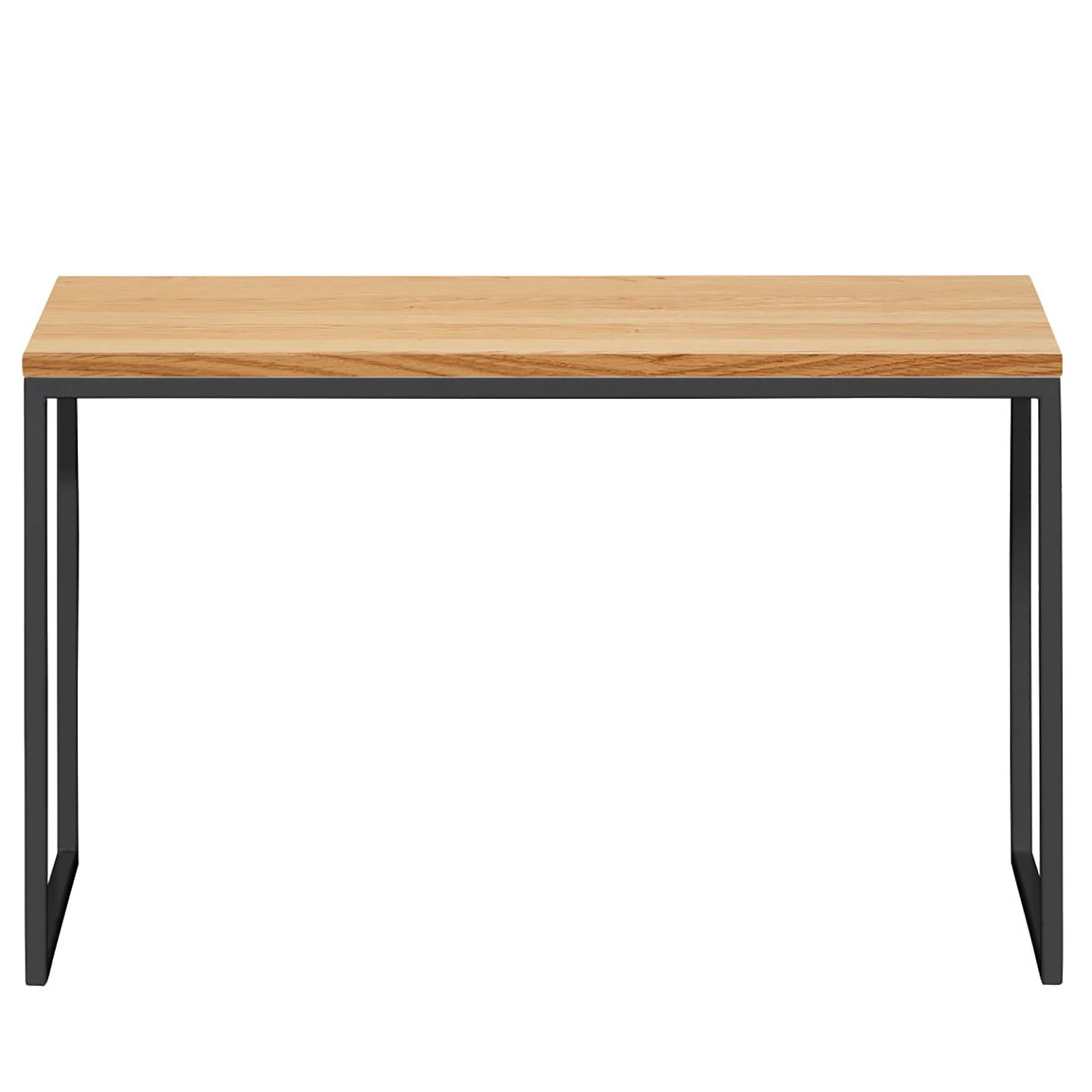 Now! by hülsta Bout de canapé hülsta now I - Acier - Chêne naturel / Gris 4 Now! by hülsta Bout de canapé hülsta now I - Acier - Chêne naturel / Gris – Image 2