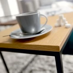 Now! by hülsta Bout de canapé hülsta now I - Acier - Chêne naturel / Gris 7 Now! by hülsta Bout de canapé hülsta now I - Acier - Chêne naturel / Gris -Meubles de salon Soldes 1000246149 210203 15053400022 DETAILS P000000001000246149