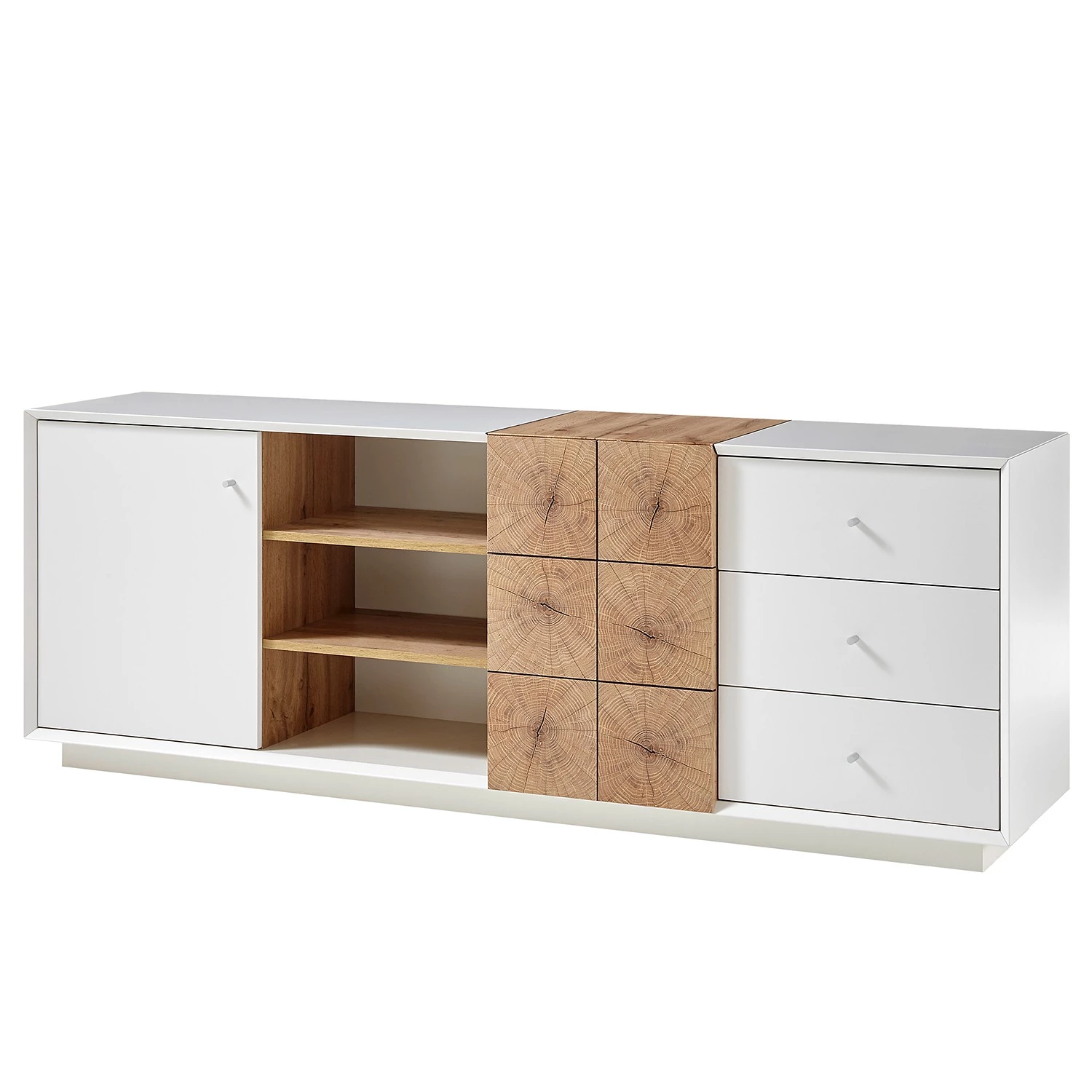 Loftscape Buffet Crecora I - Blanc / Imitation chêne 3 Loftscape Buffet Crecora I - Blanc / Imitation chêne
