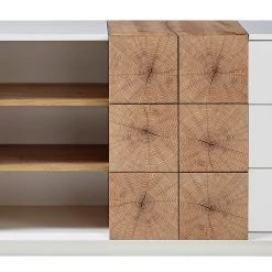 Loftscape Buffet Crecora I - Blanc / Imitation chêne 12 Loftscape Buffet Crecora I - Blanc / Imitation chêne -Meubles de salon Soldes 1000246839 210727 12504800022 DETAILS P000000001000246839