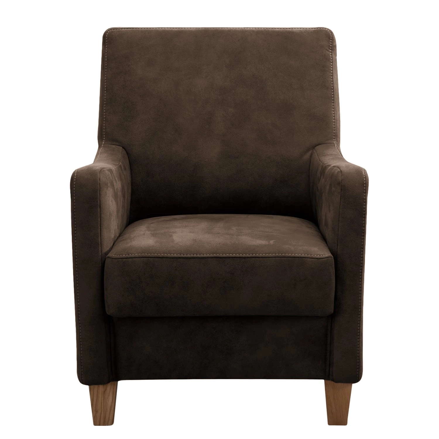 Ridgevalley Fauteuil Orbeil - Microfibre - Microfibre Flavie: Marron foncé 5 Ridgevalley Fauteuil Orbeil - Microfibre - Microfibre Flavie: Marron foncé – Image 3