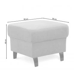 Loftscape Repose-pieds Vignols - Microfibre - Microfibre Taeko: Marron chocolat -Meubles de salon Soldes 1000248743 210317 15130400812 SKETCH DETAILS P000000001000248743 sketch