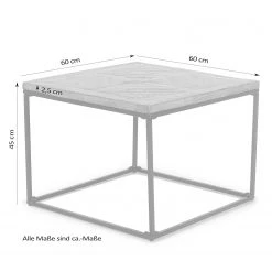 Red Living Table basse Montbray I - Manguier massif / Métal - Manguier gris / Noir -Meubles de salon Soldes 1000249478 210224 15504000013 SKETCH DETAILS P000000001000249478 sketch