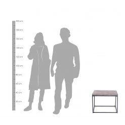 Red Living Table basse Montbray I - Manguier massif / Métal - Manguier gris / Noir -Meubles de salon Soldes 1000249478 210224 15504000014 SKETCH DETAILS P000000001000249478 sketch