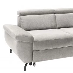 Fredriks Canapé d’angle Cussay - Tissage à plat - Tissu Cuna: Gris clair - Méridienne courte à droite (vue de face) -Meubles de salon Soldes 1000249901 210415 16223500832 DETAILS P000000001000249901