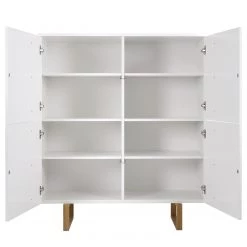 Tenzo Buffet haut Birka - Blanc -Meubles de salon Soldes 1000250345 210310 15070900013 DETAILS P000000001000250345