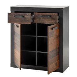 Red Living Commode Buzan III - Imitation bois recyclé / Anthracite 12 Red Living Commode Buzan III - Imitation bois recyclé / Anthracite -Meubles de salon Soldes 1000250956 210225 13124000036 DETAILS P000000001000250956