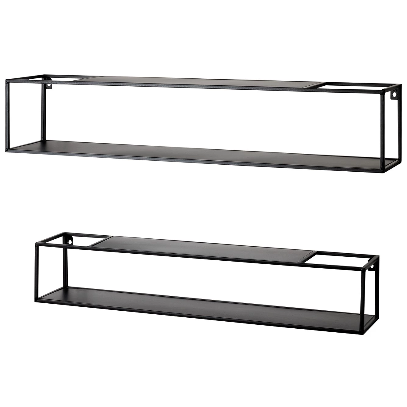 Loftscape Étagères murales Lancieux II - Métal - Noir 3 Loftscape Étagères murales Lancieux II - Métal - Noir