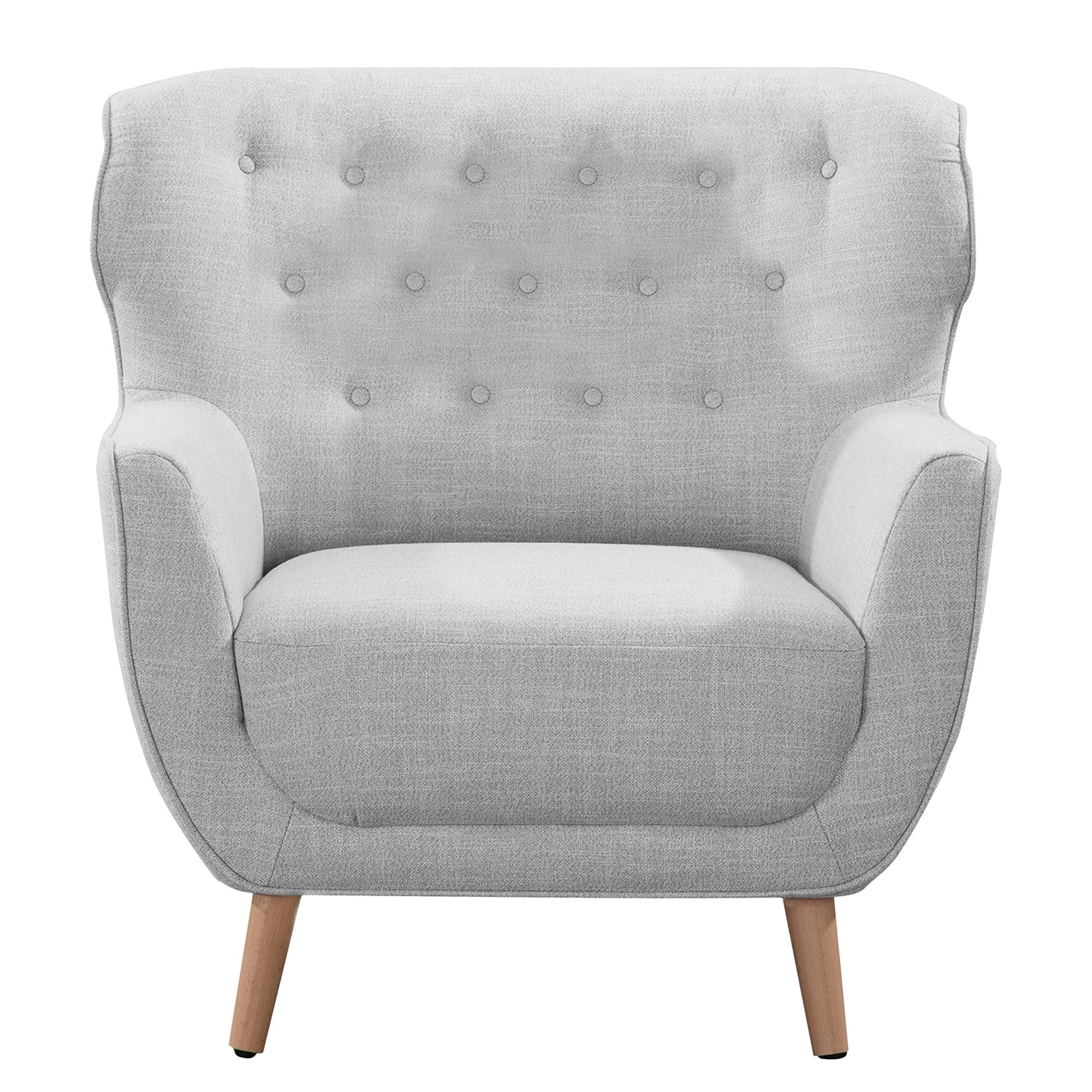 Ridgevalley Fauteuil Mansac - Tissage à plat - Tissu Gila: Gris clair 5 Ridgevalley Fauteuil Mansac - Tissage à plat - Tissu Gila: Gris clair – Image 3