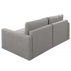 Loftscape Canapé Guillac (2 places) - Tissage à plat - Tissu Gila: Gris - Avec fonction couchage -Meubles de salon Soldes 1000253880 210419 15193601378 DETAILS P000000001000253880