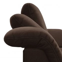 Loftscape Canapé panoramique Boussay - Tissage à plat - Tissu Olea: Espresso - Méridienne courte à gauche / longue à droite (vue de face) - Avec fonction couchage -Meubles de salon Soldes 1000253911 210419 15232401643 DETAILS P000000001000253911