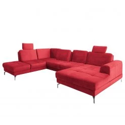 Loftscape Canapé panoramique Lascaux - Velours - Velours Ravi: Rouge - Méridienne courte à droite / longue à gauche (vue de face) 15 Loftscape Canapé panoramique Lascaux - Velours - Velours Ravi: Rouge - Méridienne courte à droite / longue à gauche (vue de face) -Meubles de salon Soldes 1000253914 210419 15234801671 DETAILS P000000001000253914