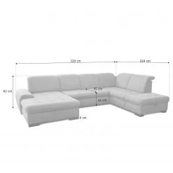 Loftscape Canapé panoramique Boussay - Tissage à plat - Tissu Olea: Gris foncé - Méridienne courte à gauche / longue à droite (vue de face) - Sans fonction couchage 19 Loftscape Canapé panoramique Boussay - Tissage à plat - Tissu Olea: Gris foncé - Méridienne courte à gauche / longue à droite (vue de face) - Sans fonction couchage -Meubles de salon Soldes 1000253915 210419 15240101685 SKETCH DETAILS P000000001000253915 sketch