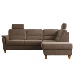 Loftscape Canapé d’angle Baulon II - Tissage à plat - Tissu Ama: Nougat - Méridienne longue à droite (vue de face) - Sans fonction couchage -Meubles de salon Soldes 1000253948 210419 15285302028 DETAILS P000000001000253948